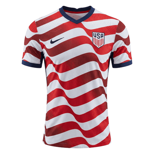Player Version USA Home Soccer Jersey World Cup 2026 Red&White