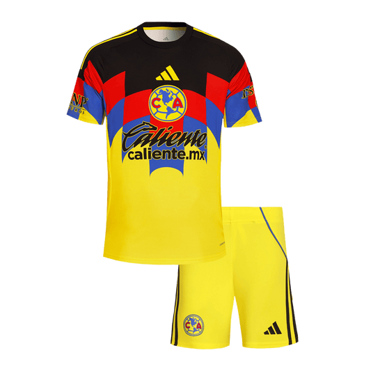 Ομάδα Club America Παιδική Εντός Έδρας Φανέλα Ποδοσφαίρου Σετ 2025/26 (Διατήρηση Ομάδας)