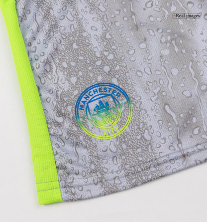 ΠΛΗΡΕΣ ΣΕΤ ΠΑΙΔΙΚΟ Μάντσεστερ Σίτι 3η φανέλα 2025/26 (με κάλτσες)