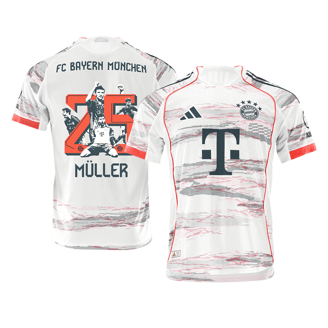 Μπάγερν Μονάχου φανέλα Εκτός 2025/26 MÜLLER Special #25 - Match Version