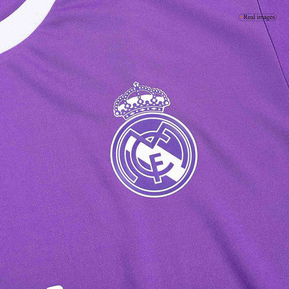 SERGIO RAMOS #4 Real Madrid Retro Jersey Away Long Sleeve Soccer Shirt 2016/17