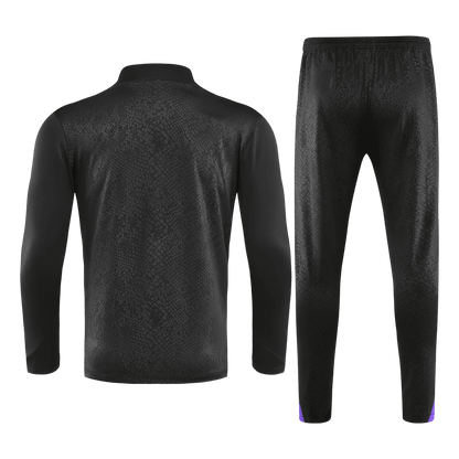 Barcelona 1/4 Zip Tracksuit 2025/26 Kids Black