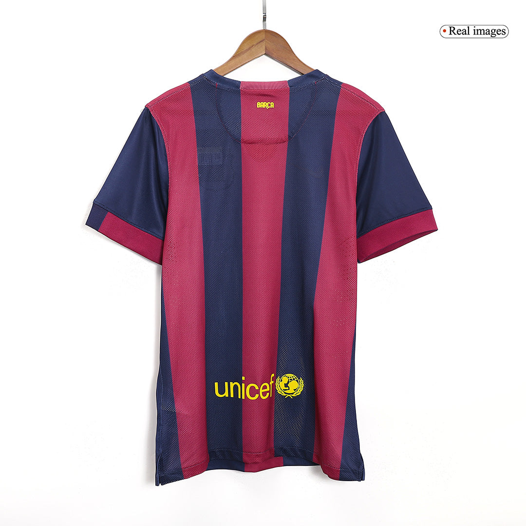 Μπαρτσελόνα Ρετρό φανέλα Εντός 2014/15 NEYMAR JR #11