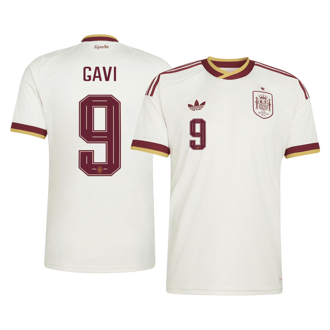 Ισπανία φανέλα Εκτός Παγκόσμιο Κύπελλο 2026 GAVI #9