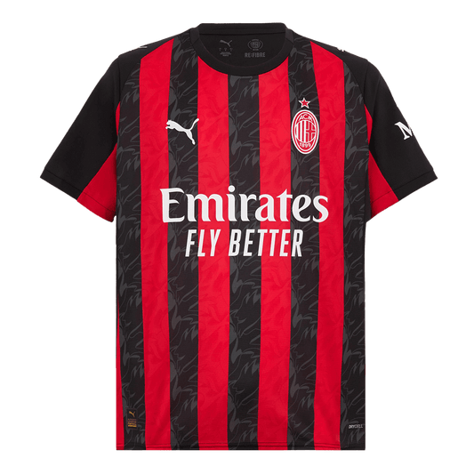 Φανέλα Εντός Έδρας AC Milan 2025/26 Κόκκινο & Μαύρο