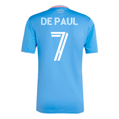 Inter Miami CF DE PAUL #7 Τρίτη Εκτός Έδρας Φανέλα Ποδοσφαίρου 2025
