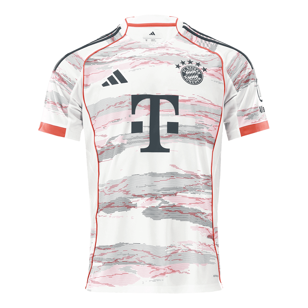 Φανέλα ποδοσφαίρου KANE #9 Bayern Munich εκτός έδρας 2025/26