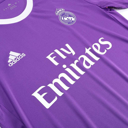 KROOS #8 Real Madrid Retro Jersey Away Long Sleeve Soccer Shirt 2016/17