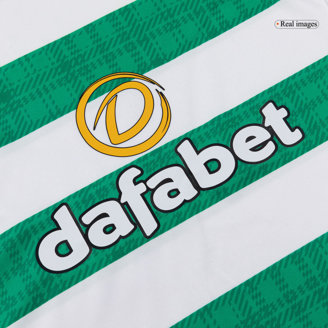 Kids Celtic Custom Home Soccer Kits 2025/26