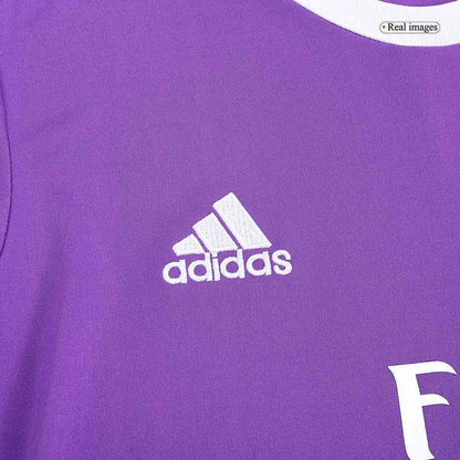 RONALDO #7 Real Madrid Retro Jersey Away Long Sleeve Soccer Shirt 2016/17