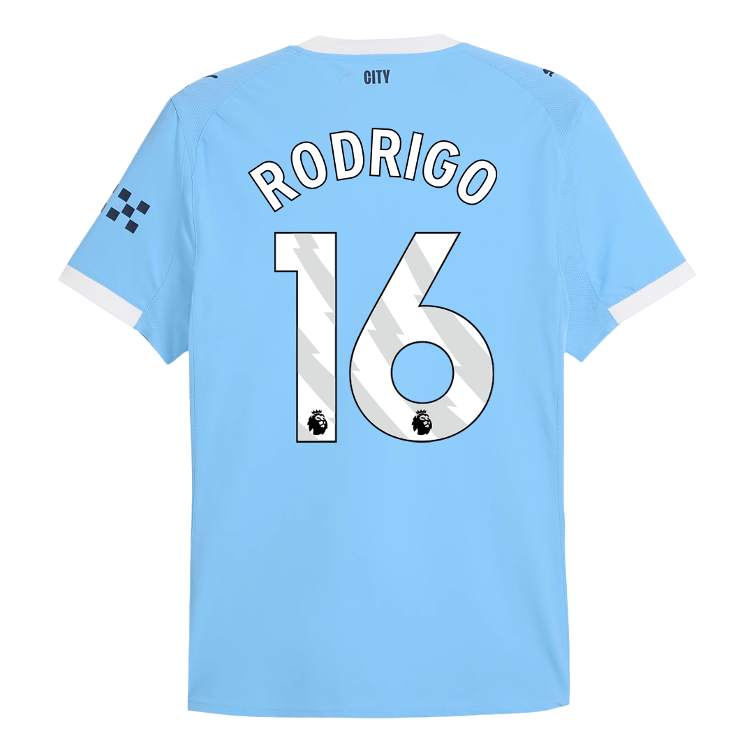 Μάντσεστερ Σίτι φανέλα Εντός 2025/26 RODRIGO #16 - Match Version