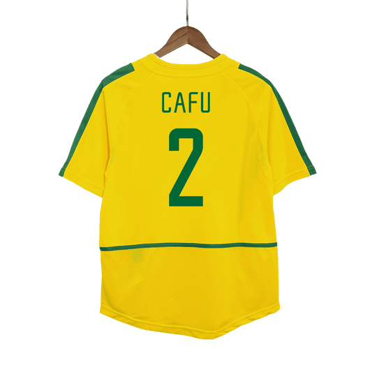 Βραζιλία Ρετρό φανέλα Εντός 2002/03 CAFU #2