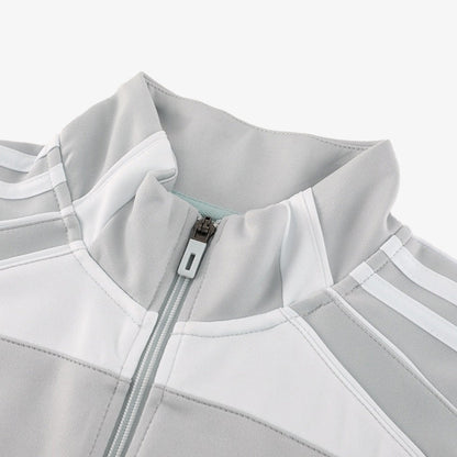 Real Madrid Home Jacket Tracksuit 2025/26 Gray