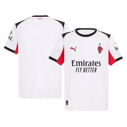 AC Milan Authentic Away Soccer Jersey 2025/26 White