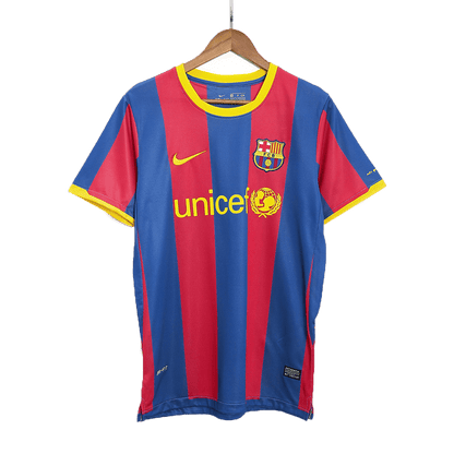 PUYOL #5 Ρετρό φανέλα Barcelona για εντός έδρας ποδόσφαιρο 2010/11
