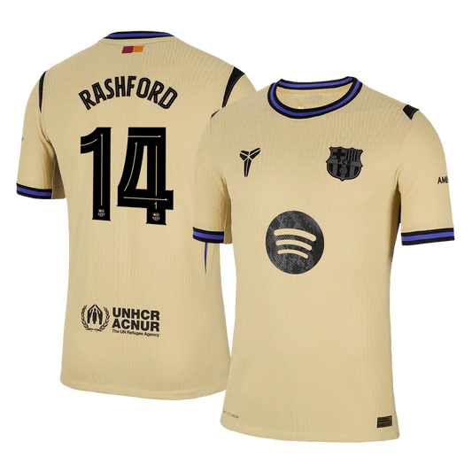 RASHFORD #14 Αυθεντική Φανέλα Εκτός Έδρας Μπαρτσελόνα 2025/26 - UCL
