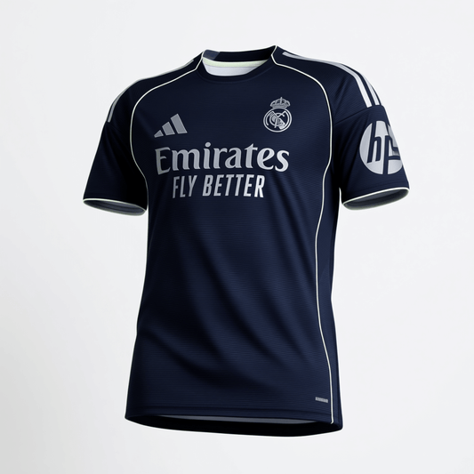 Authentic Real Madrid Jersey Custom Soccer Jersey Away 2025/26